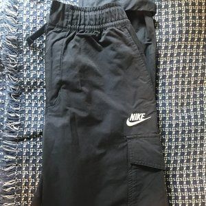 Navy Blue Cargo Nike Pants